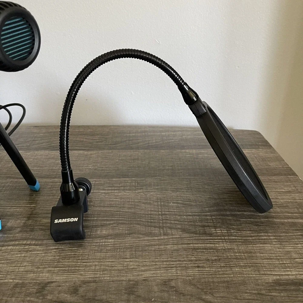 JLab Talk Go USB Microphone - Black (MTALKGORBLK4) And Filter